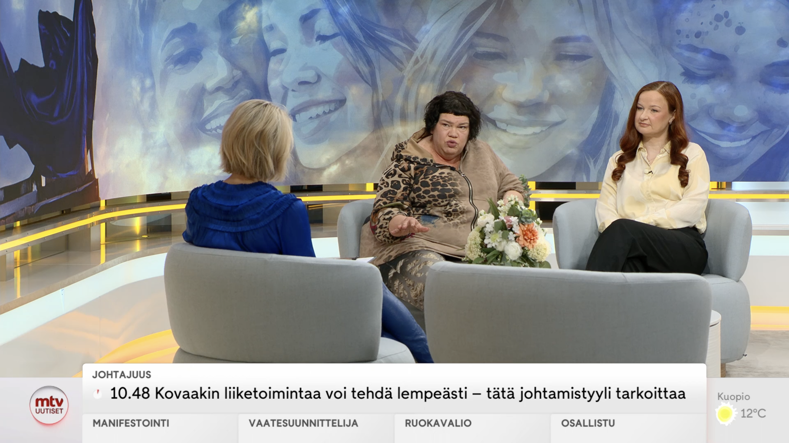 MTV3 Huomenta Suomi Jenni ja Marketta